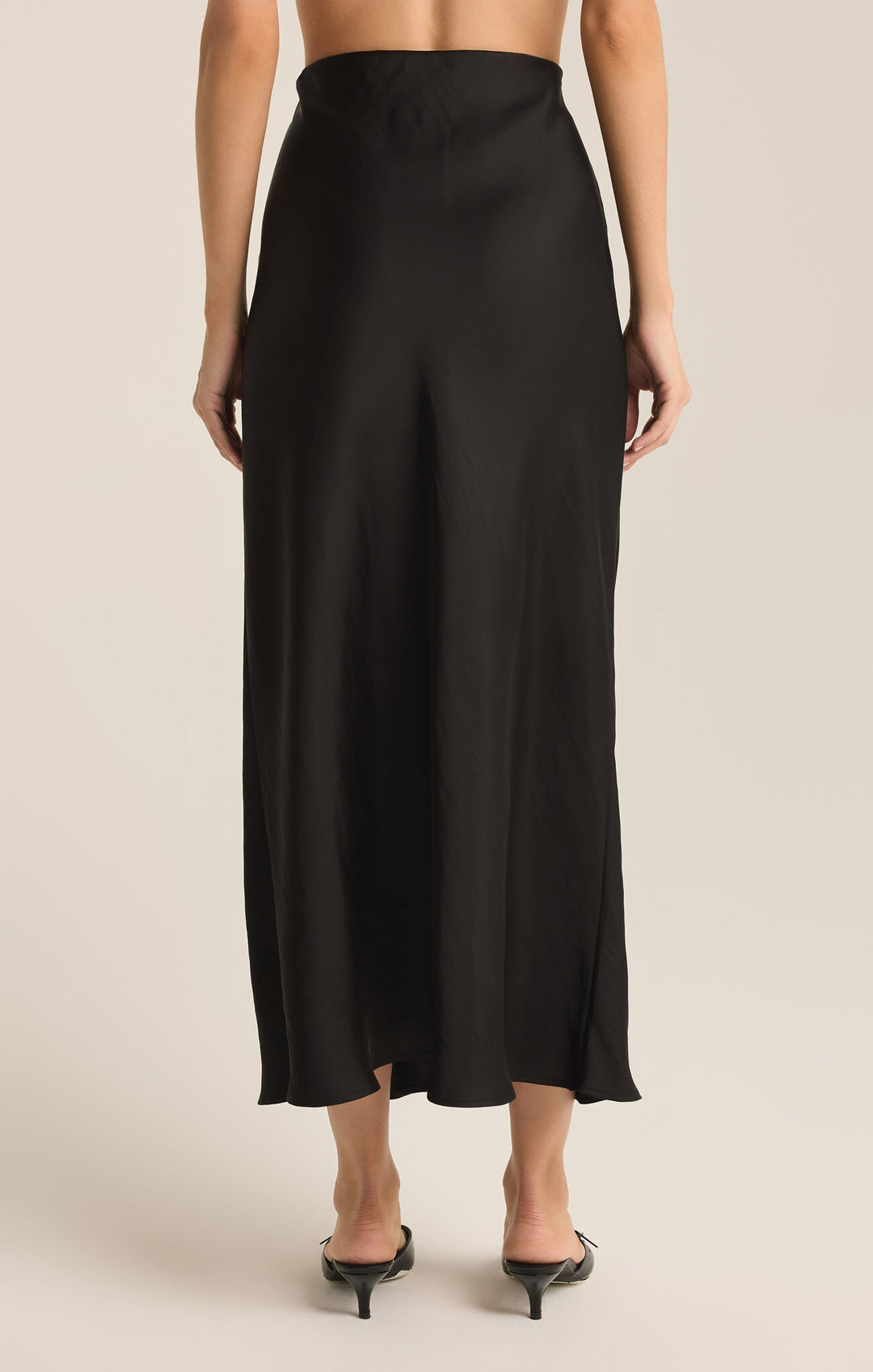 Europa Poly Sheen Satin Skirt