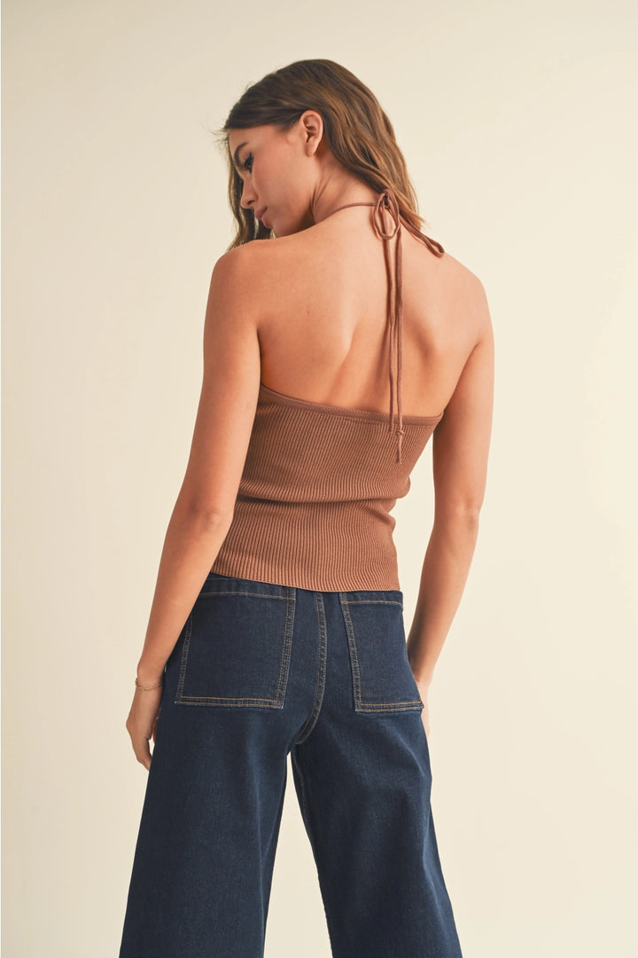 Knit Halter Top