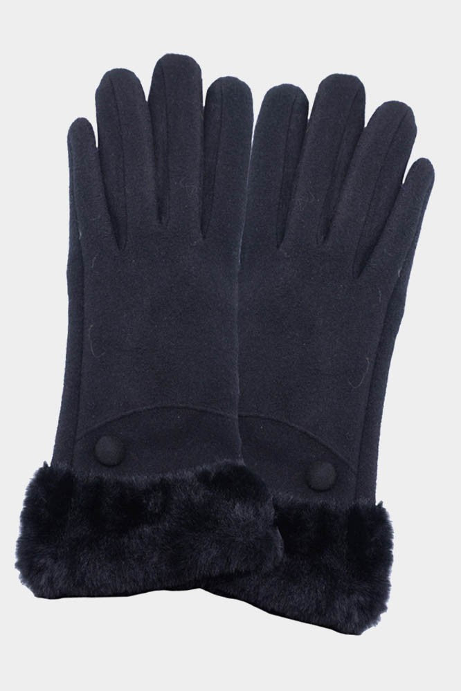 Suede Smart Touch Gloves