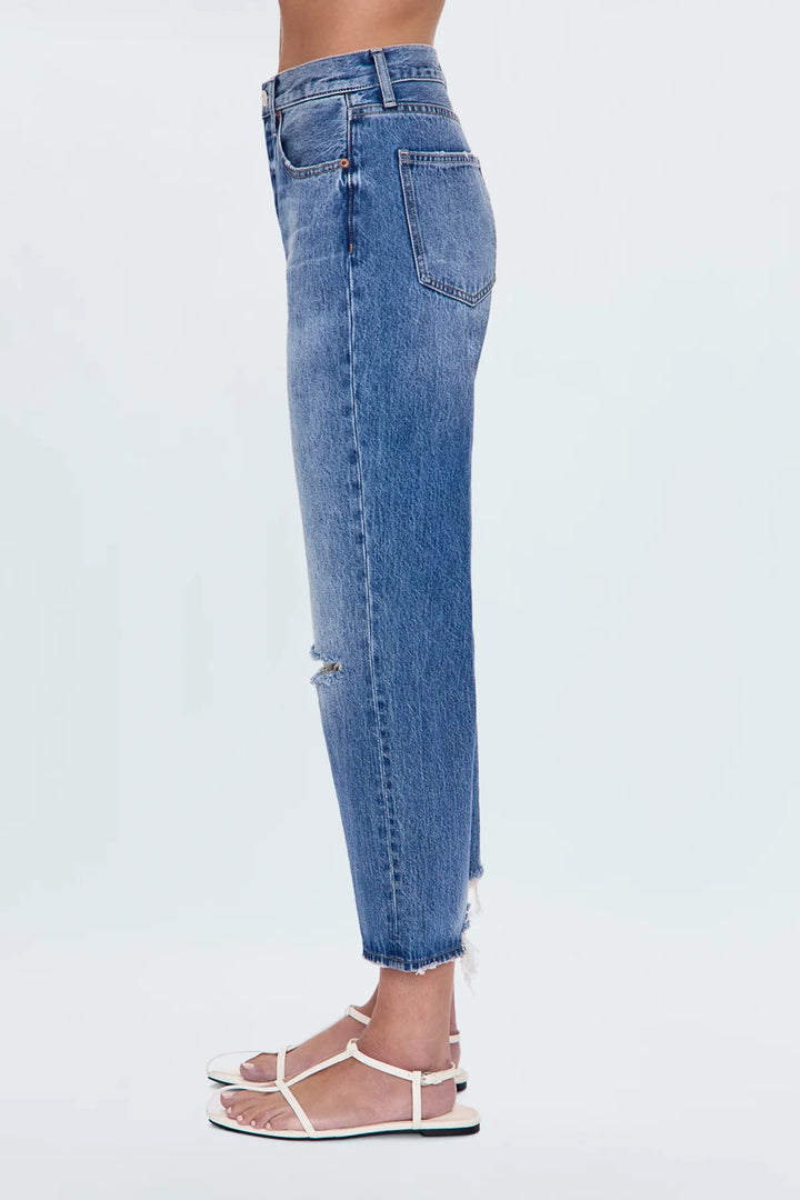 Pistola Cassie Crop High Rise Straight Crop Jeans