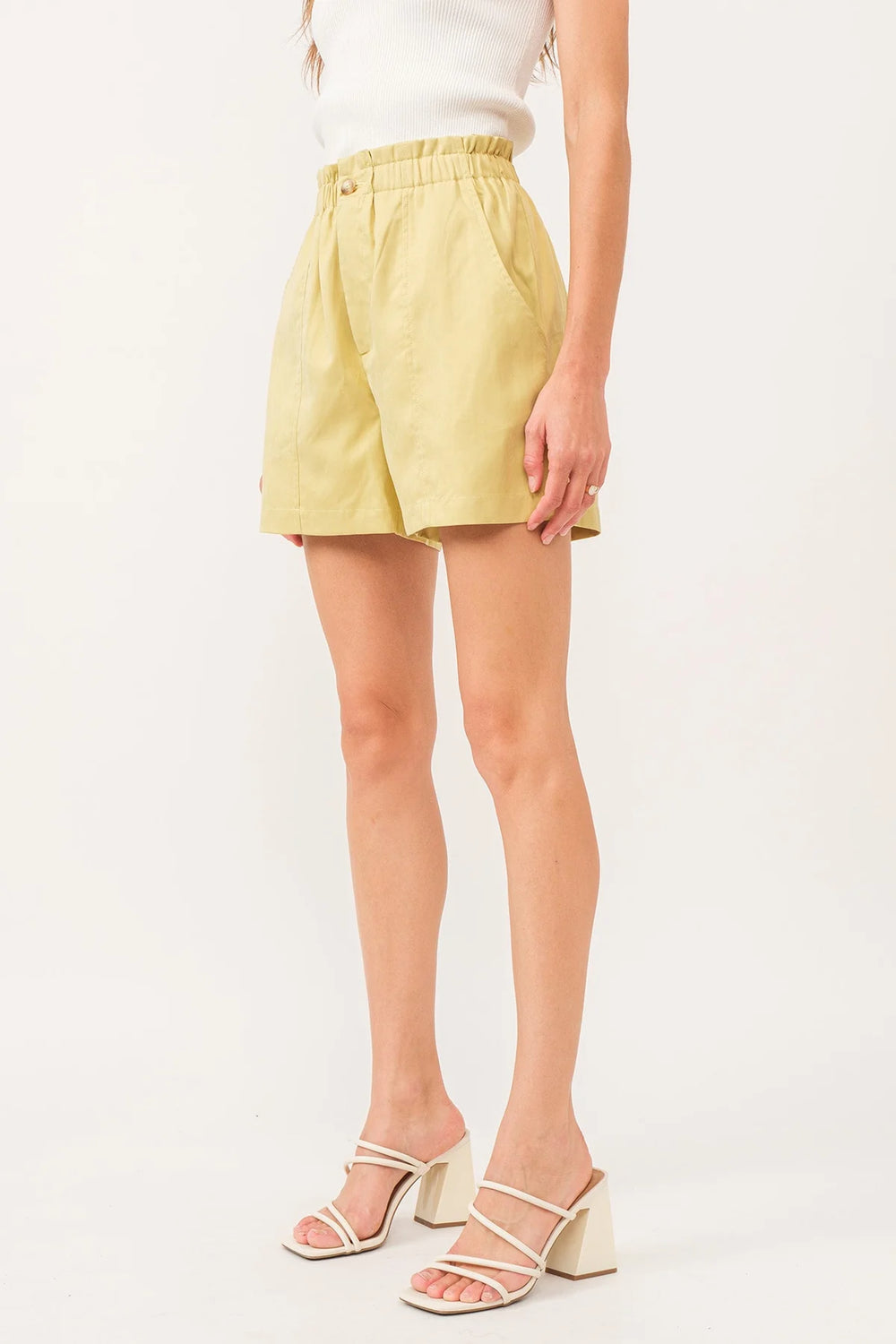 Another Love Paperbag Waist Shorts