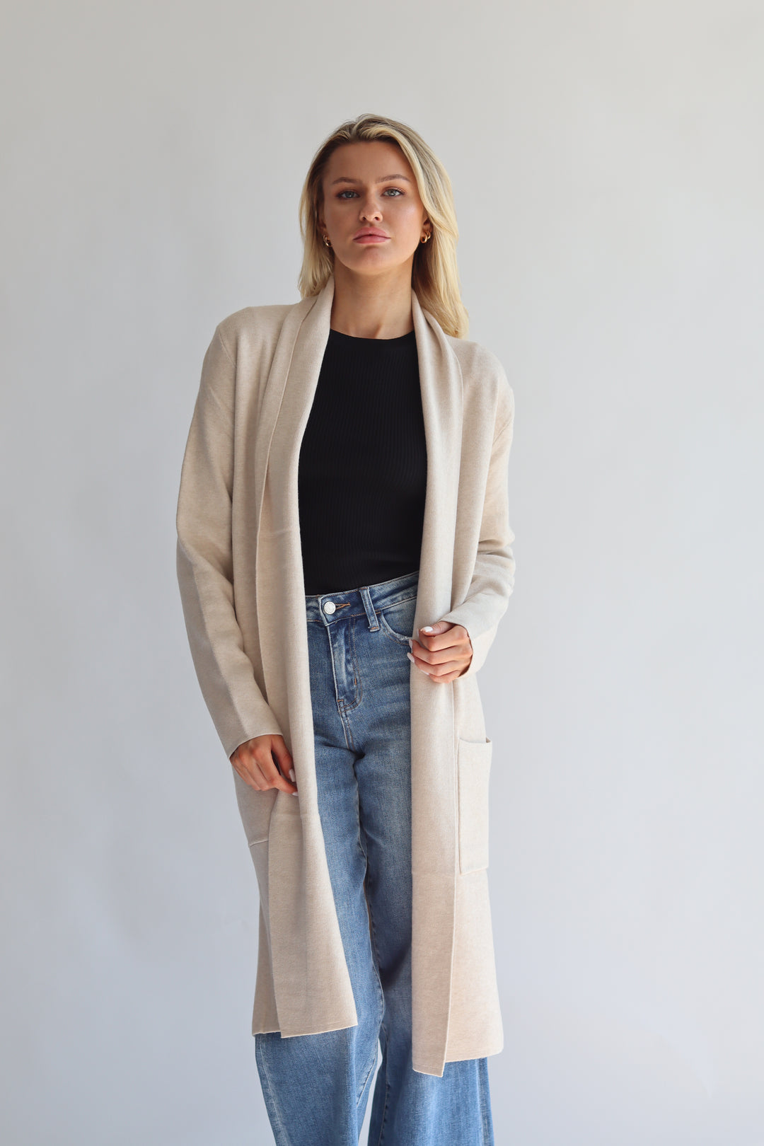 Open Cardigan Jacket