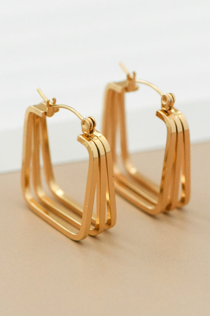 Square Hoop Earrings