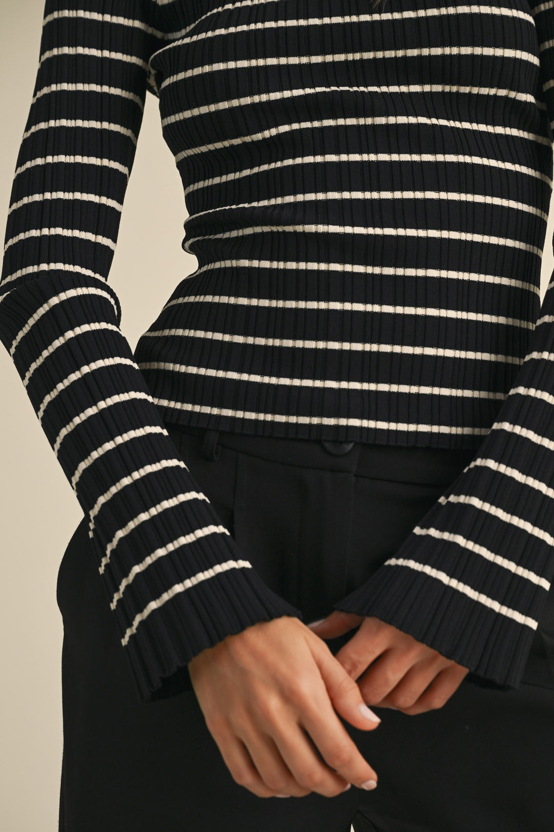 Long Sleeve Stripe Top