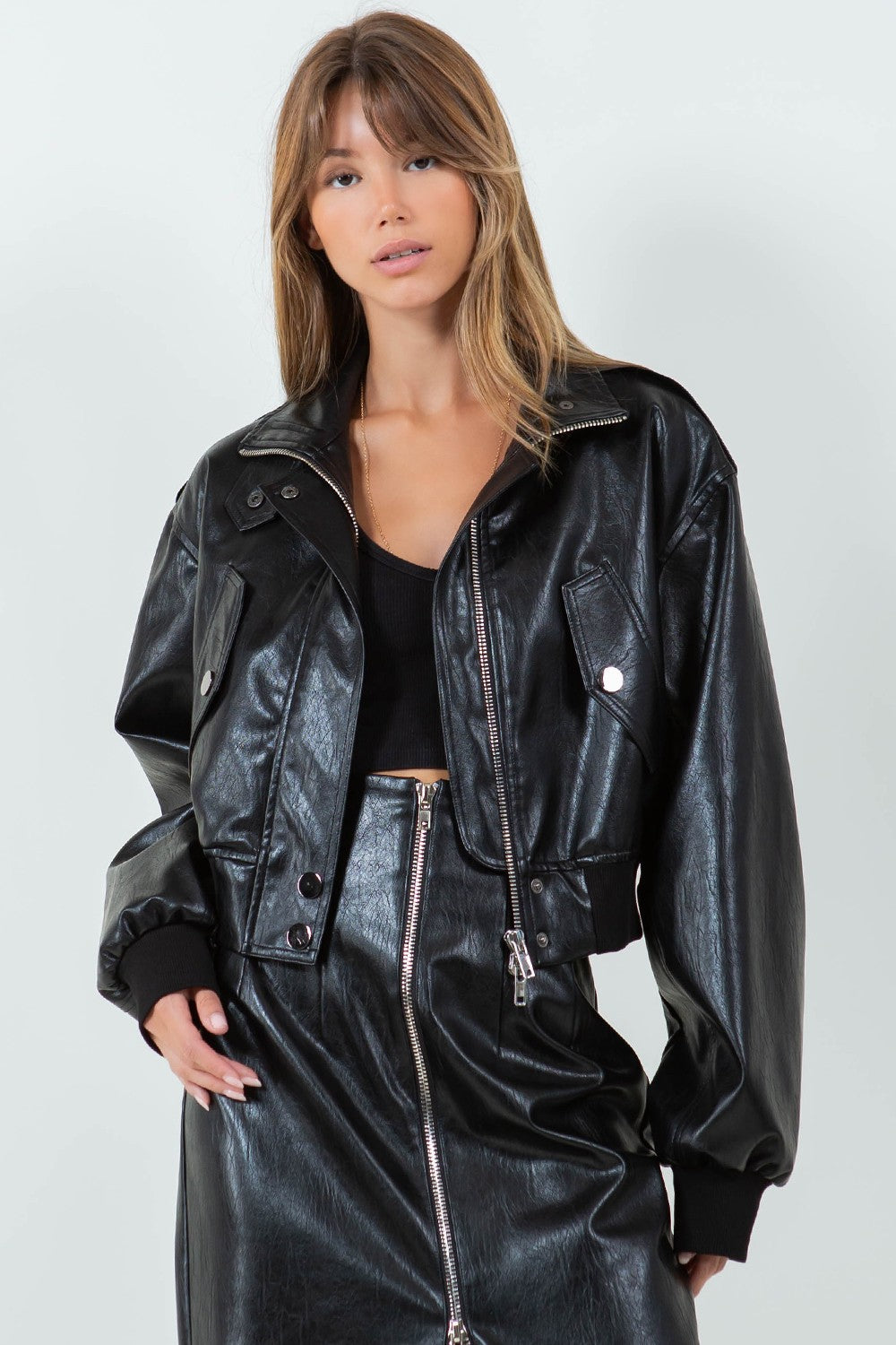 Bomber Leather Jacket