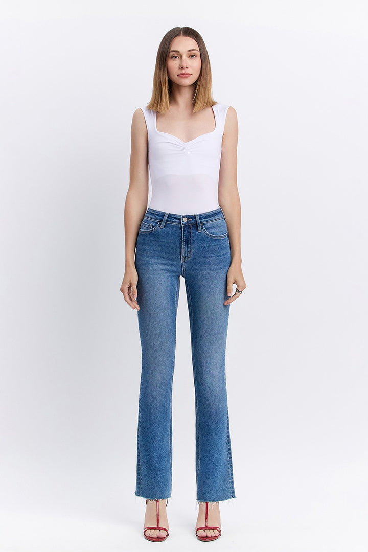 Andie Clean Bootcut Jeans