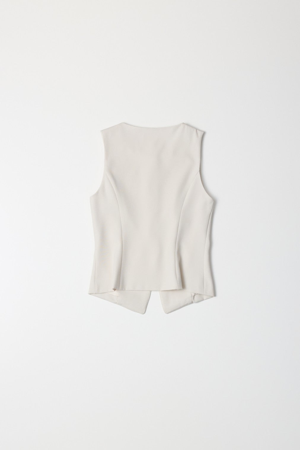 Sleeveless High Neck Waistcoat