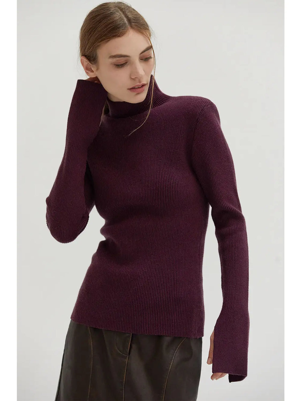 Elaine Mock Sweater