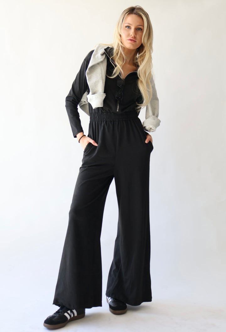 Claire Zipper Jumpsuit