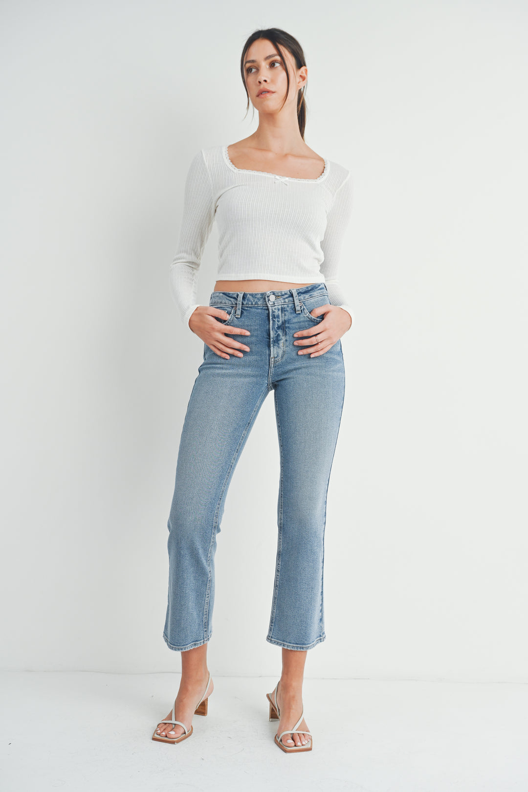 Slim Cropped Bootcut