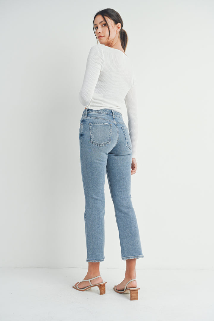 Slim Cropped Bootcut