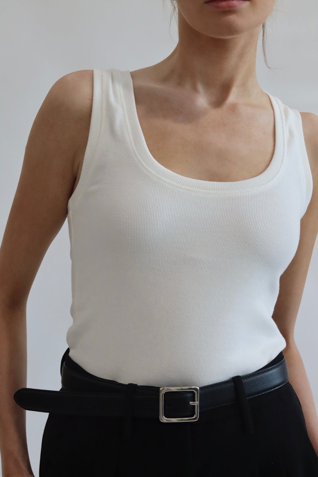 Essential Ribbed Tank Top