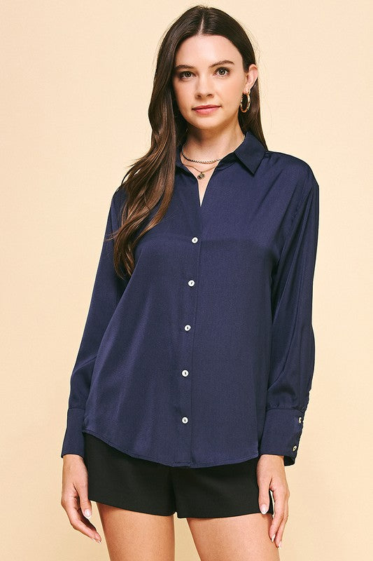 Button Down Blouse