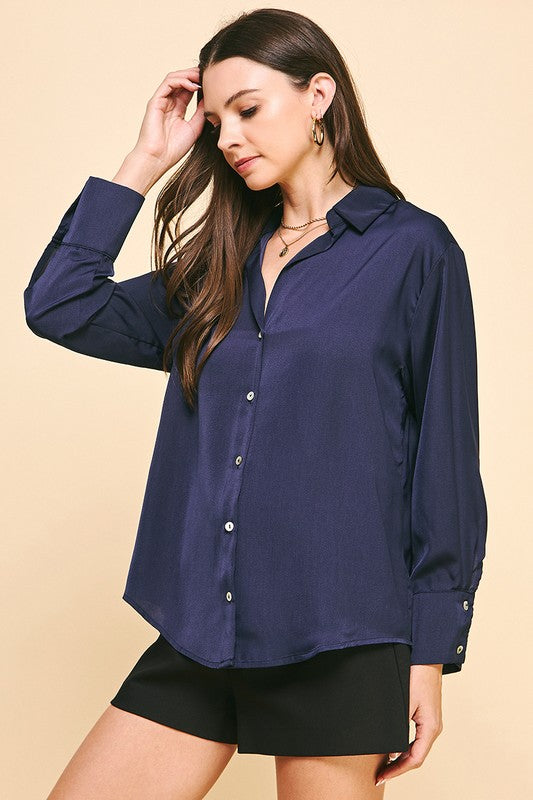 Button Down Blouse