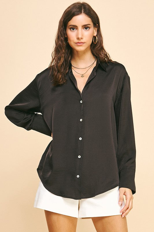 Button Down Blouse