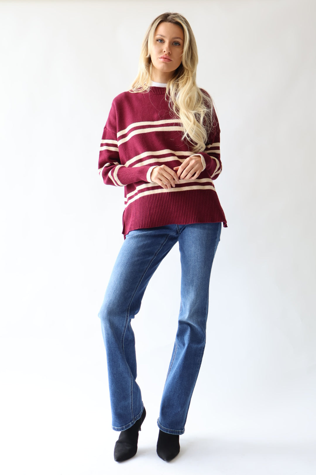 Oversized Stripe Sweater