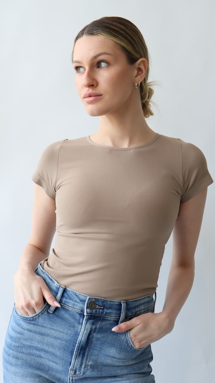 Seamless Fitted T-Shirt