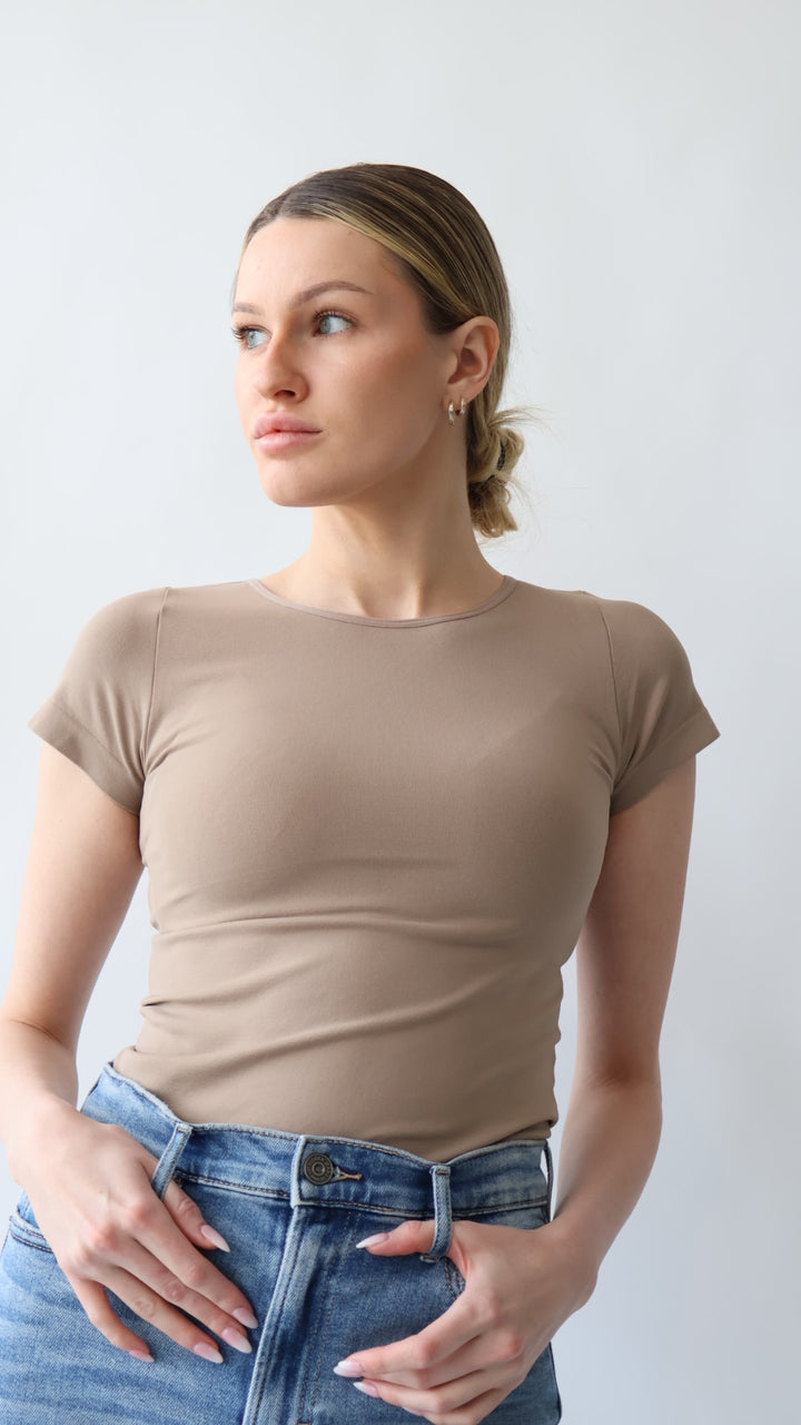 Seamless Fitted T-Shirt