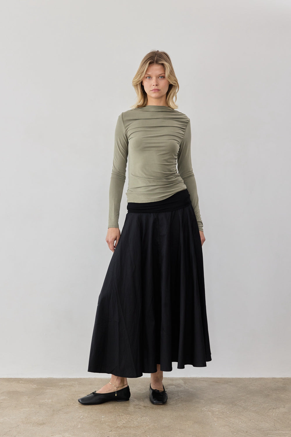 The Pleated Skirt