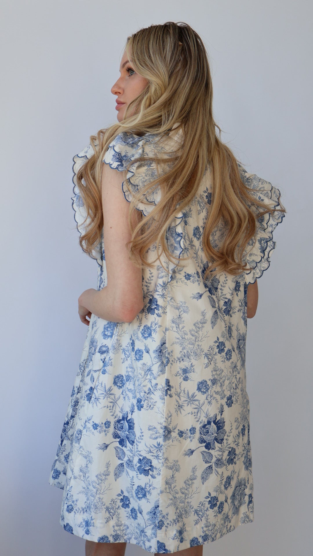 Hamptons Vintage Floral Dress