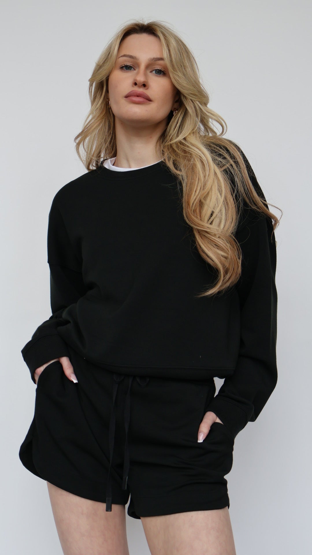 Martina Crew Neck Pullover Sweatshirt