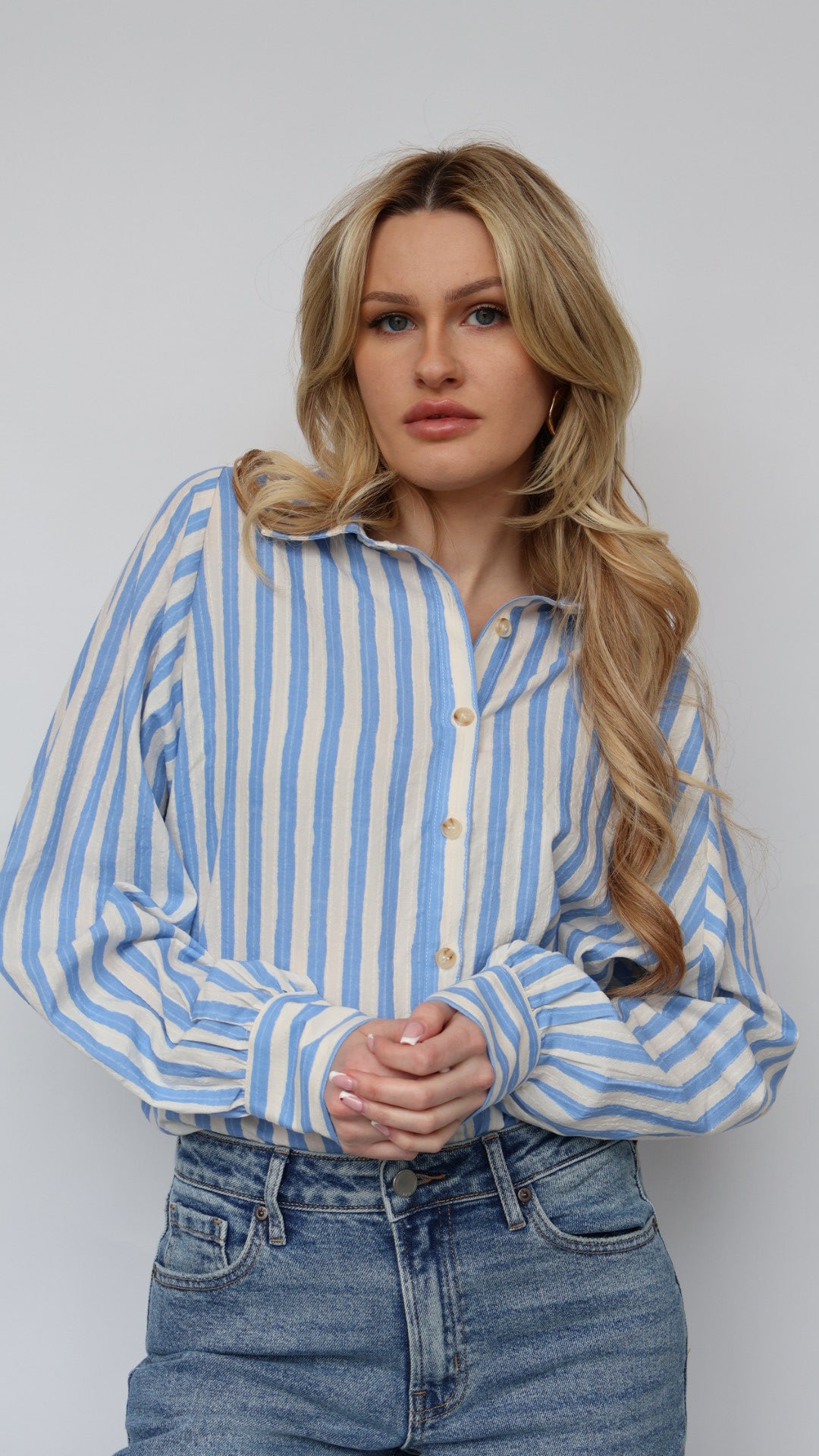 Classic Stripe Button Down