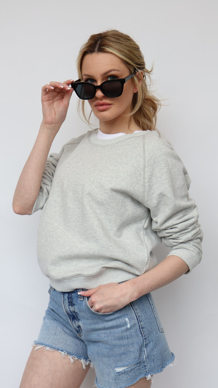 The Perfect Cotton Crew Neck Sweatshirt