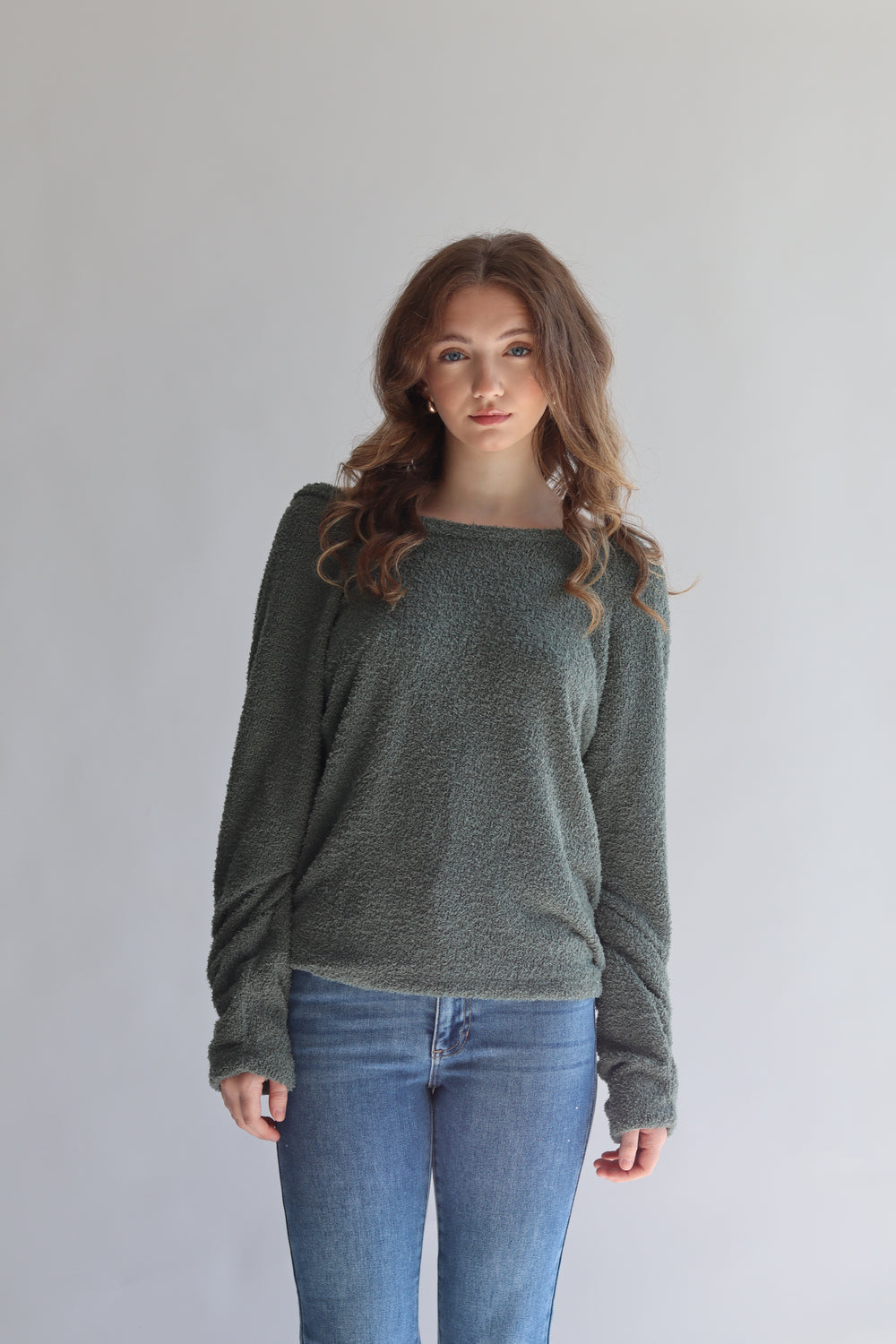 Twist Back Sweater