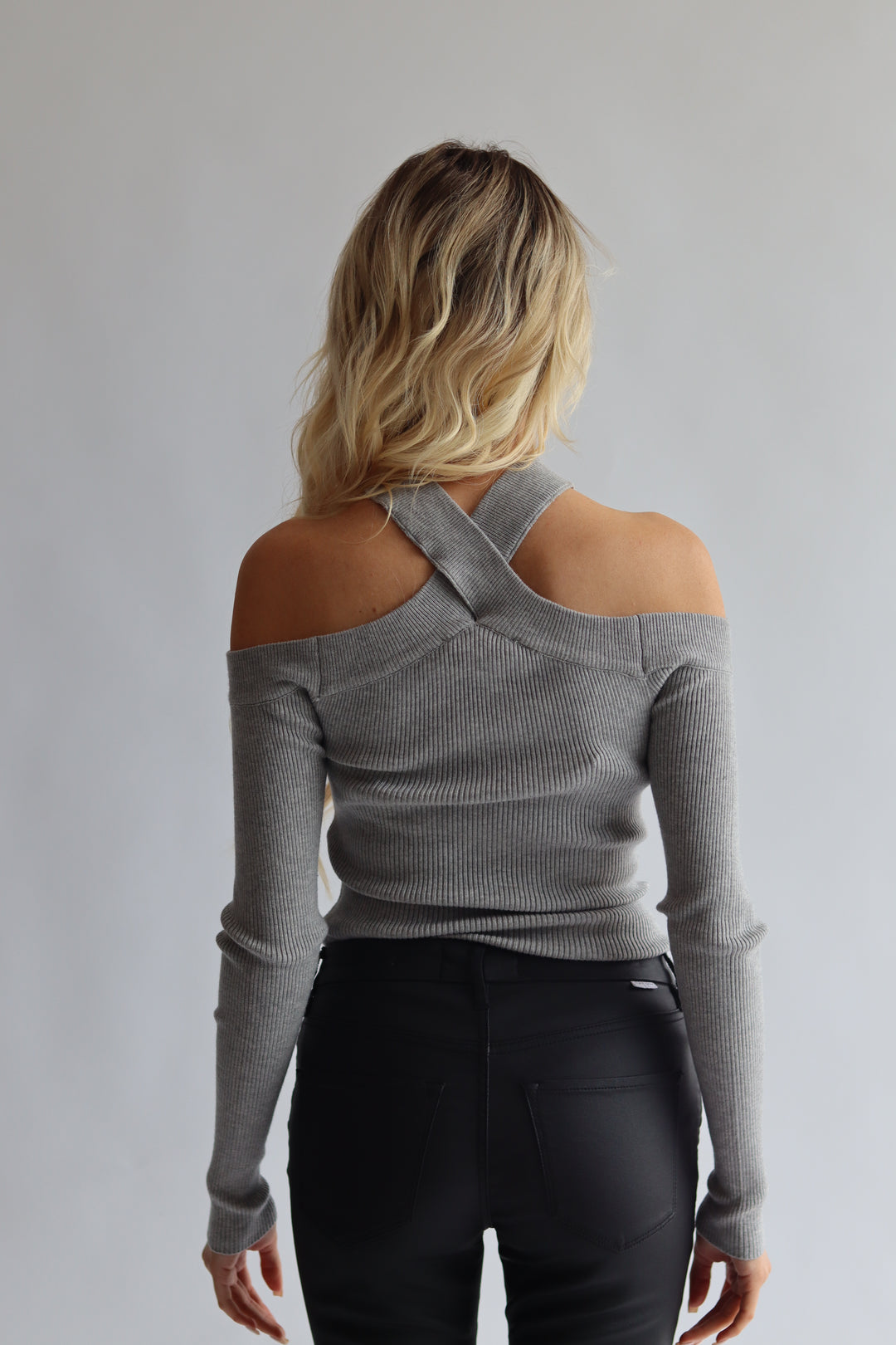 Twist Neck Sweater