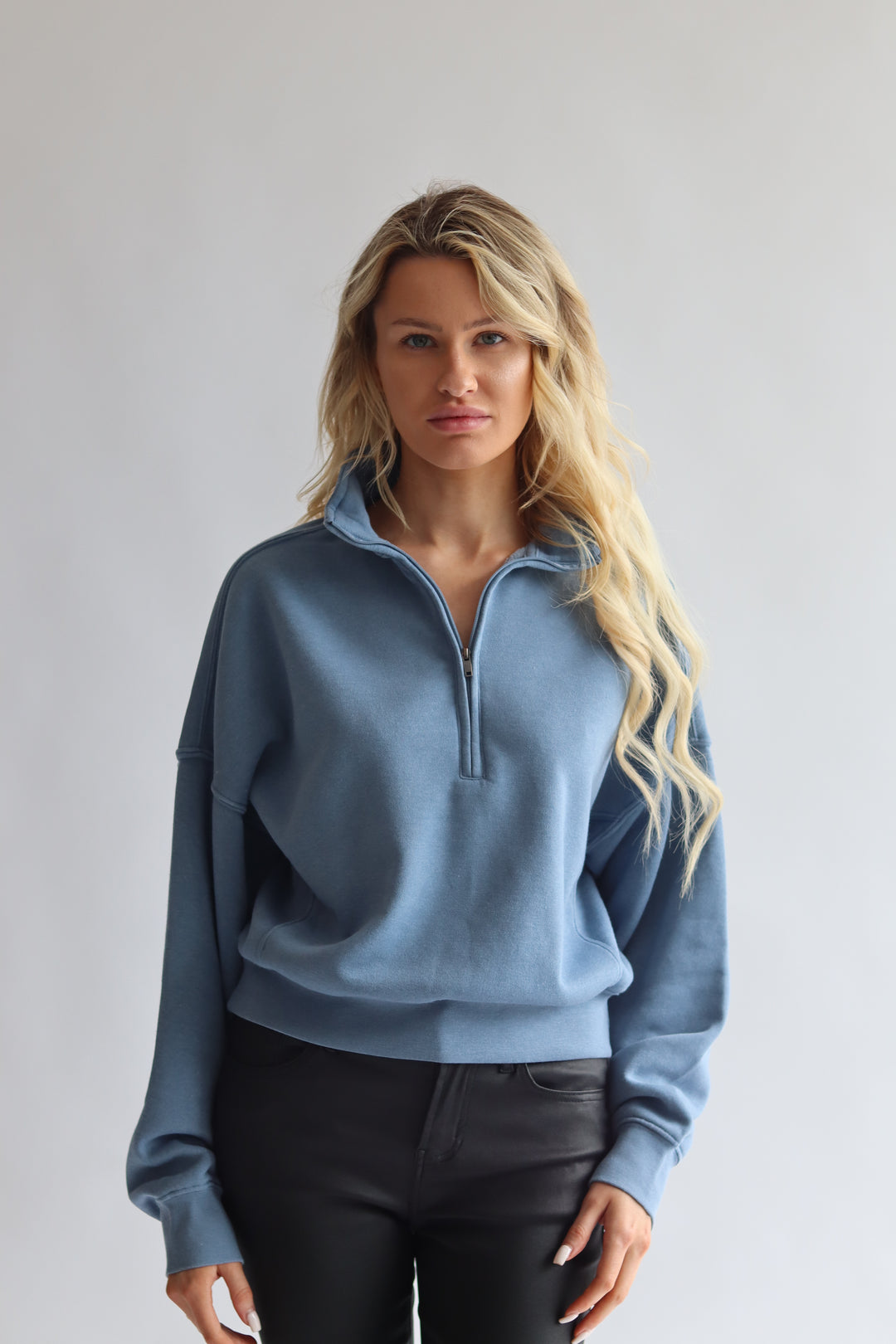 Half Zip Sweatshirt