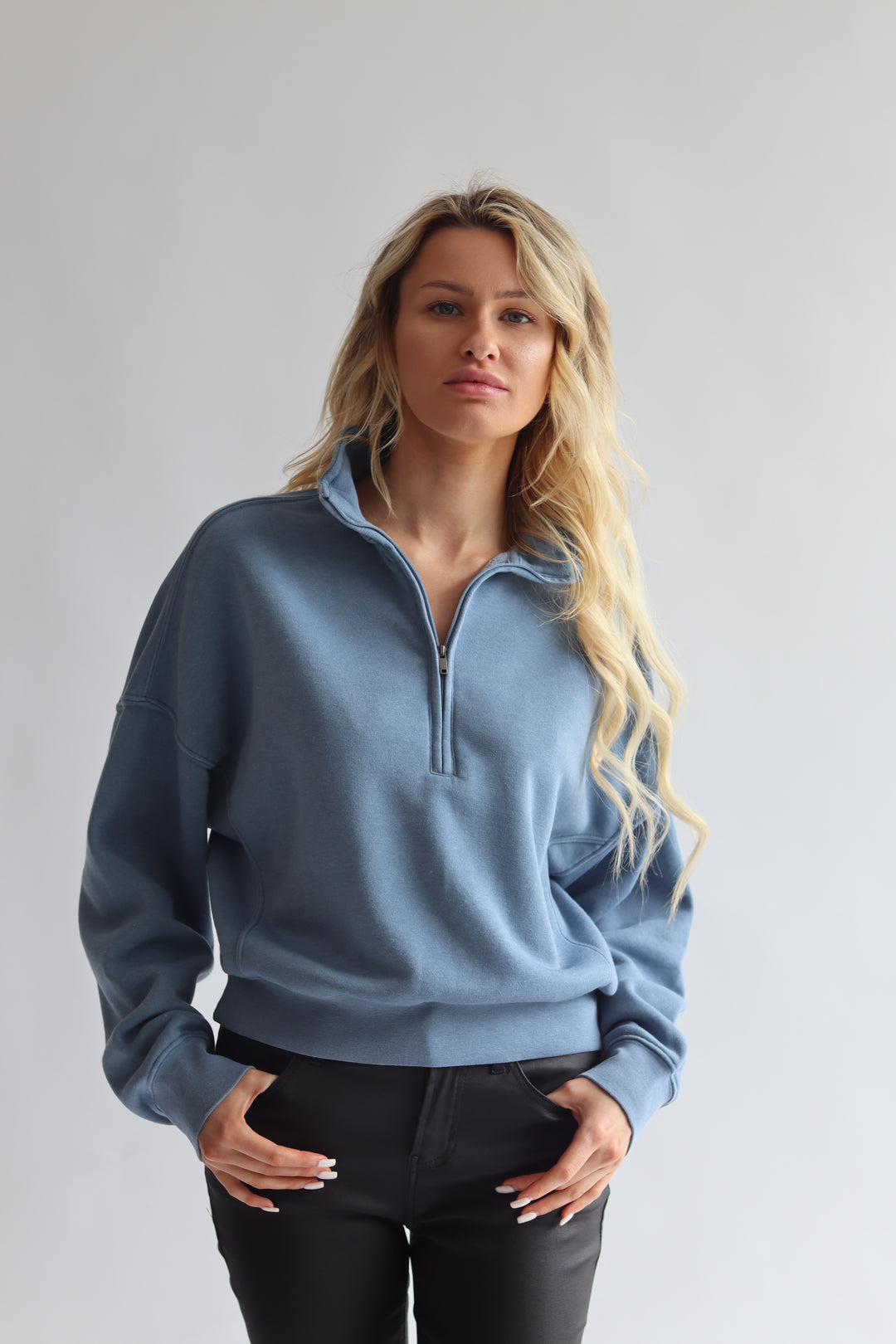 Half Zip Sweatshirt