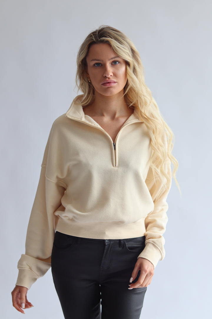 Half Zip Sweatshirt