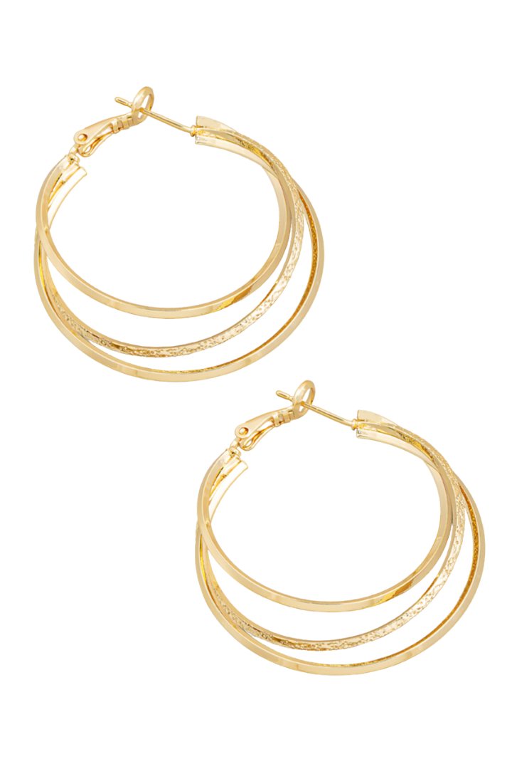 Latch Hoop Earrings