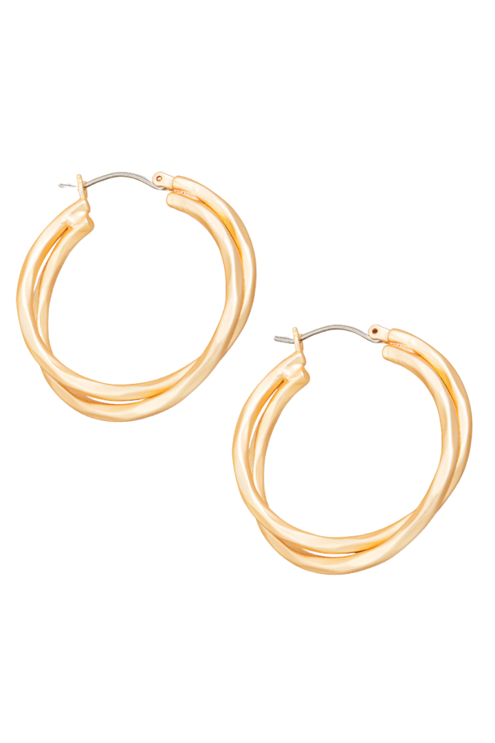 Twist Hoop Earring