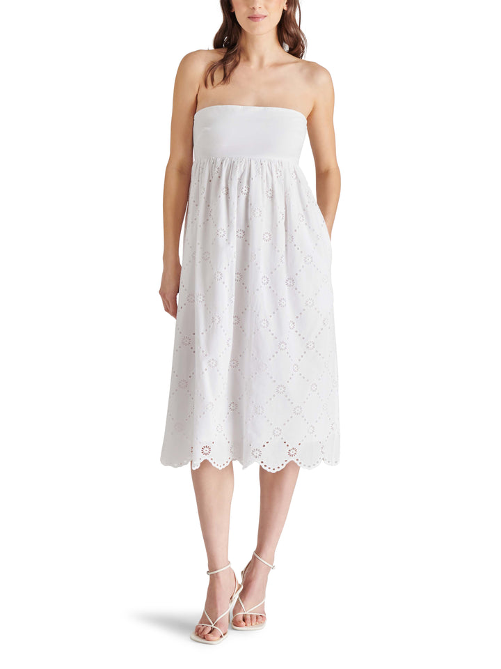 Steve Madden Olsen Eyelet Embroidery Dress