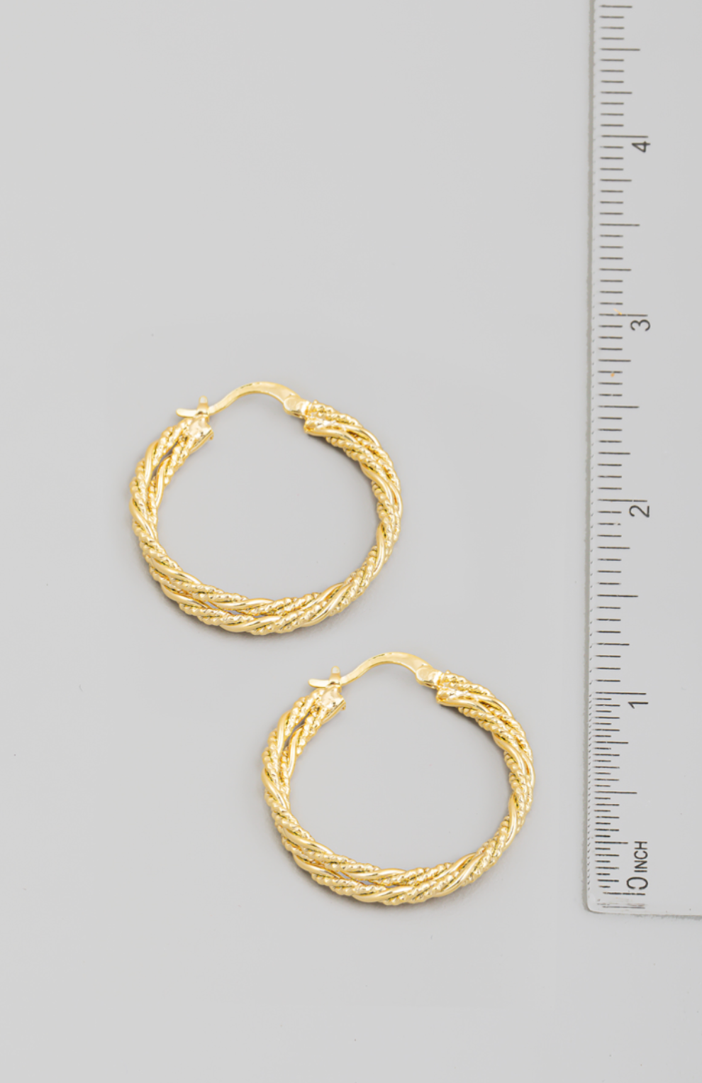 Double Layer Hoop Earrings