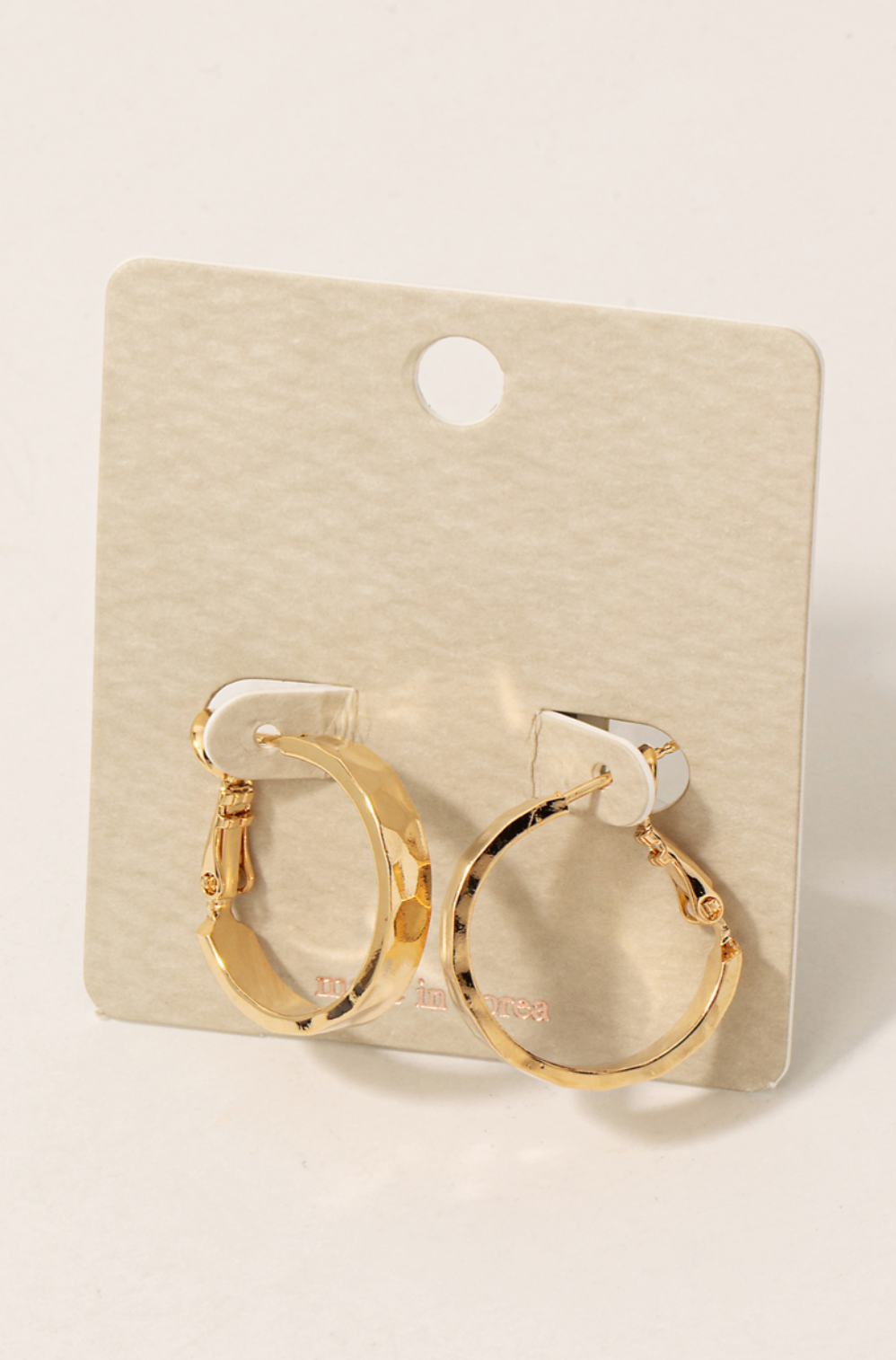 Latch Hoop Earrings