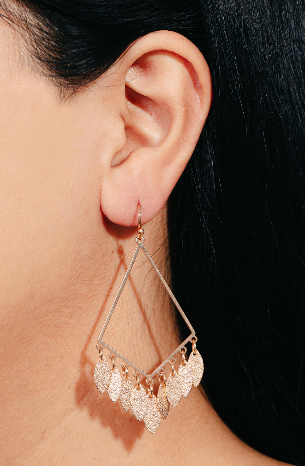 Leaf Drop Earrings