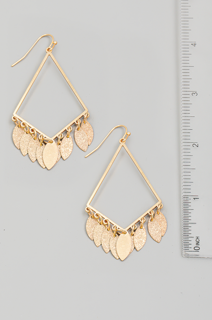 Leaf Drop Earrings