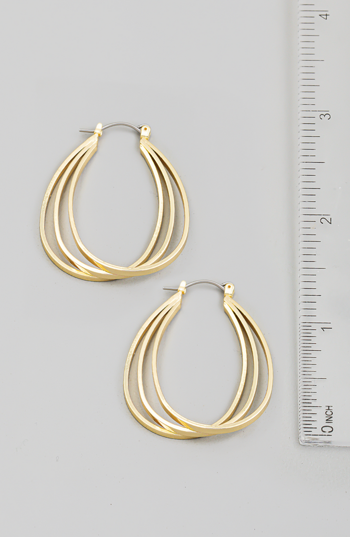 Victorian Hoop Earrings