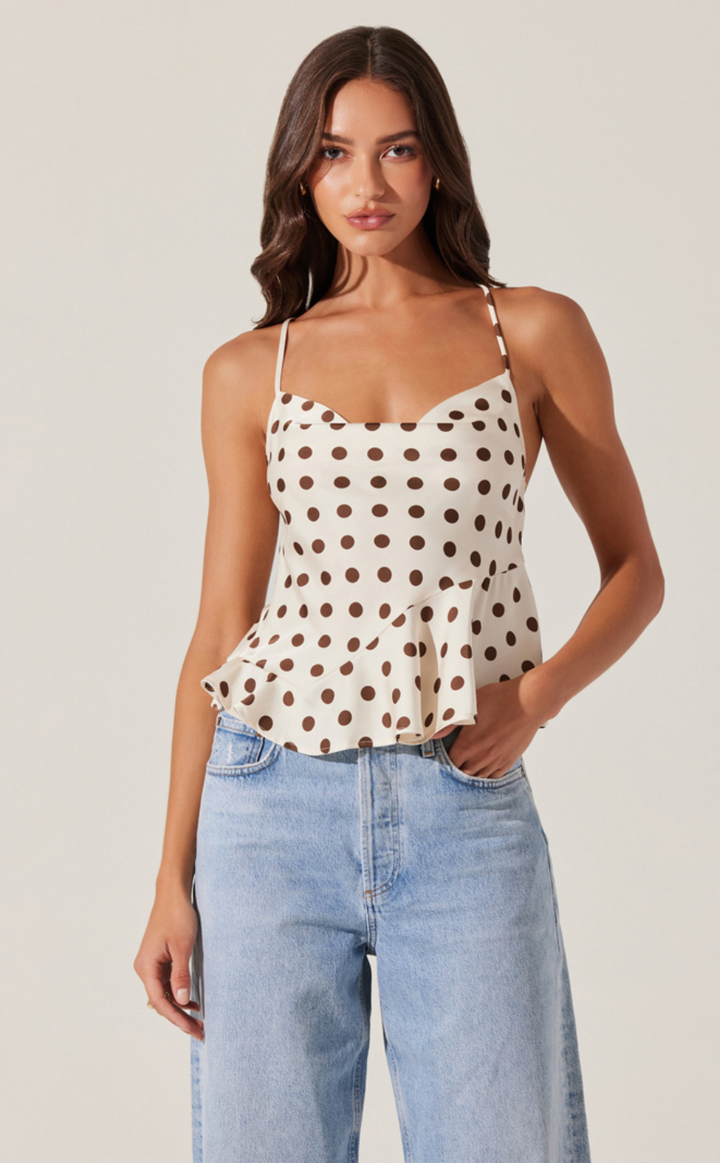 Everli Polka Dot Top