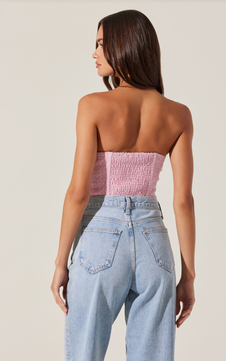 Indie Strapless Bustier Top