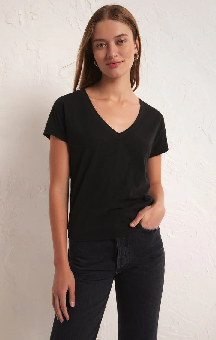 Modern V- Neck Tee