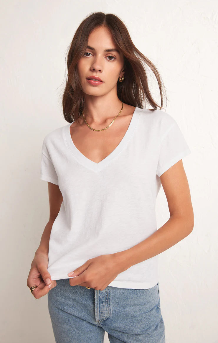 Modern V- Neck Tee