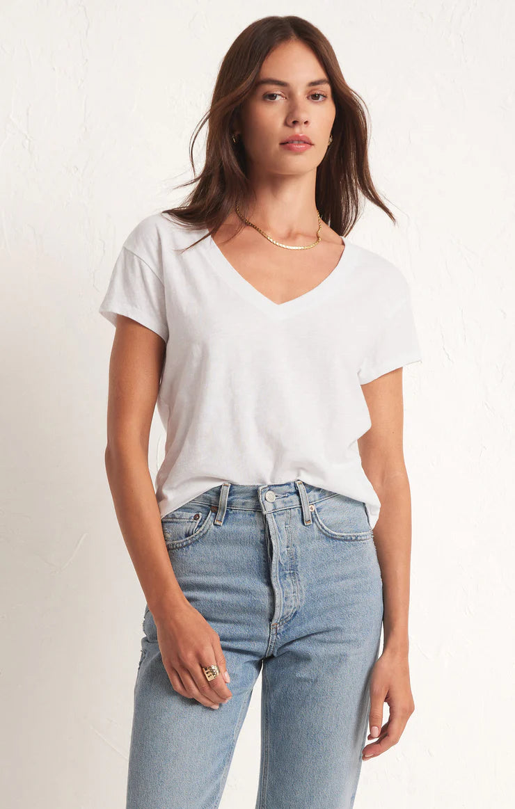 Modern V- Neck Tee