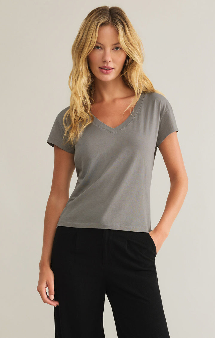 Modern V- Neck Tee