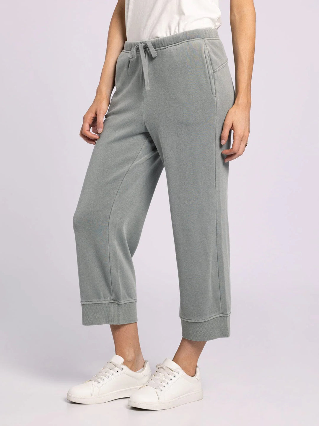 Canton Crop Sweat Pant