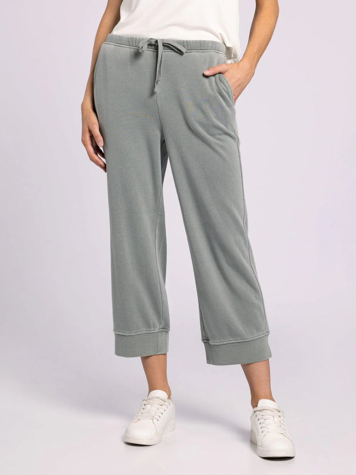 Canton Crop Sweat Pant