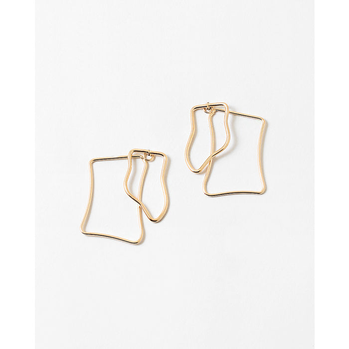 Geometric Statement Earring