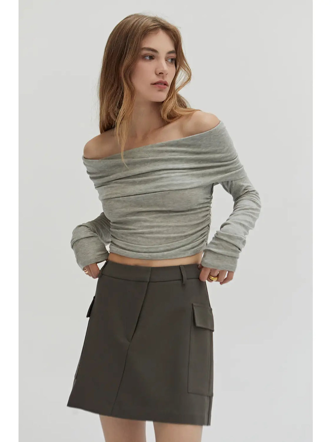 Holly Off Shoulder Knit Top